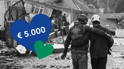 Assenede schenkt 5.000 euro aan noodhulp - 5.000 euro noodhulp