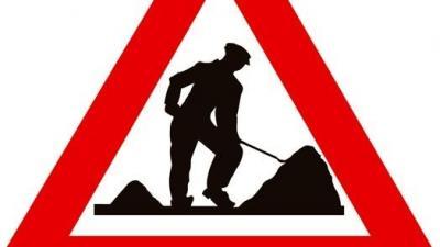Maandag 12 juni start klein wegenwerkenoffensief - Wegenwerkenbord. Maandag 12 juni start klein wegenwerkenoffensief - Wegenwerkenbord.