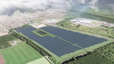 Bouw Shell-zonnepark Sas van Gent-Zuid binnenkort van start - Bouw Shell-zonnepark Sas van Gent-Zuid binnenkort van start -