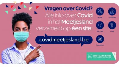 Eerstelijnszone Meetjesland lanceert www.covidmeetjesland.be - 